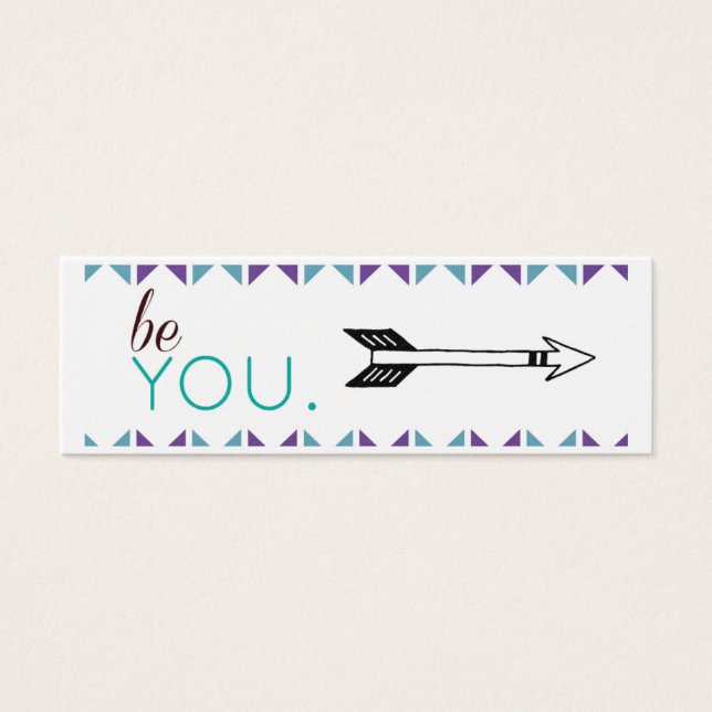 Tarjeta de amabilidad Be You Random Acts of Kindne (Frente)