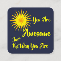 Tarjeta de amabilidad: Tarjetas "Eres asombrosa"