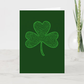 Tarjeta de amante del Día de San Patricio