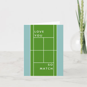 Tarjeta de Amante del Tenis