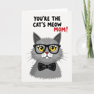 Tarjeta de Amiga Felina de Lunares