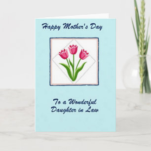Tarjeta de Amiga Floral de Lunares