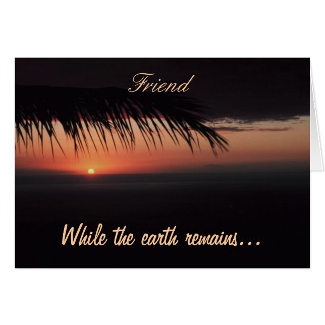 Tarjeta de amigo (Anverso (Horizontal))