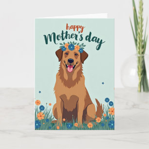 Tarjeta de amigo canino Chevron