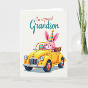 Tarjeta de amigo de celebración alegre para automó