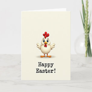 Tarjeta de amigo de pájaro de Pascua feliz