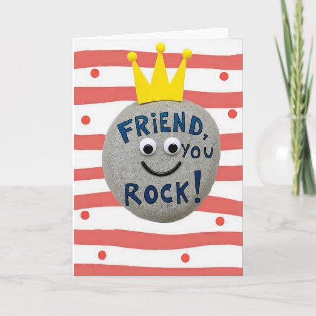 Tarjeta de Amigo de Piedra Coronada (Anverso)