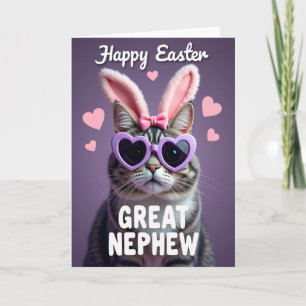 Tarjeta de Amigo Felino Festivo