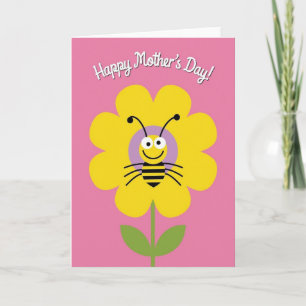 Tarjeta de amigo floral fucsia