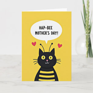 Tarjeta de amigo insecto rayado