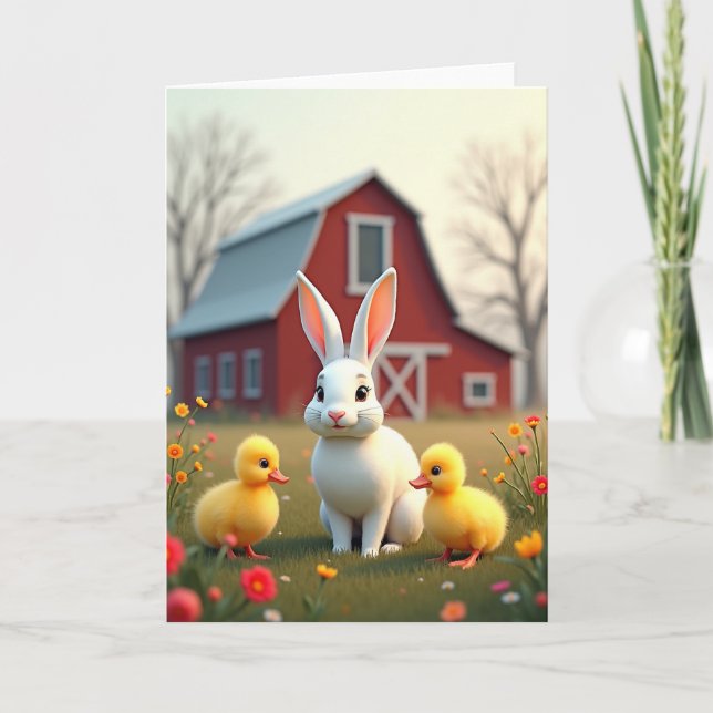 Tarjeta de amigos de Gentle Spring (Anverso)