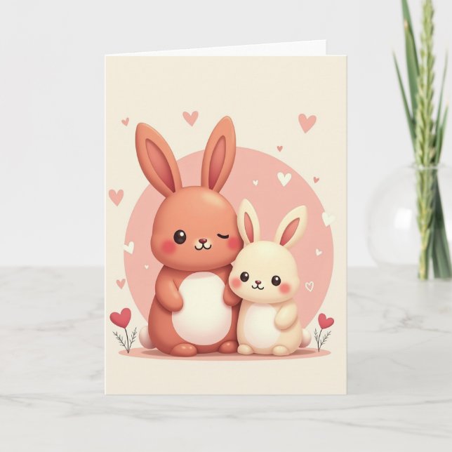 Tarjeta de Amigos de Peluche de Lunares (Anverso)
