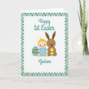 Tarjeta de amigos de primavera con oro falso