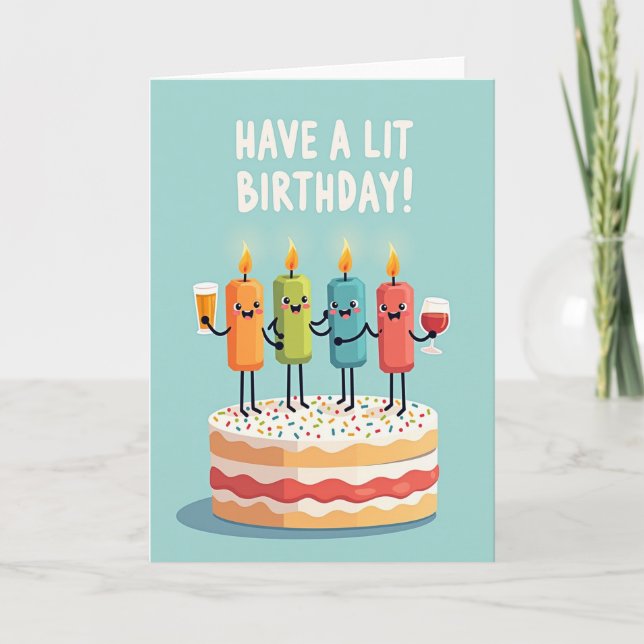 Tarjeta de Amigos de Velas Alegres (Anverso)