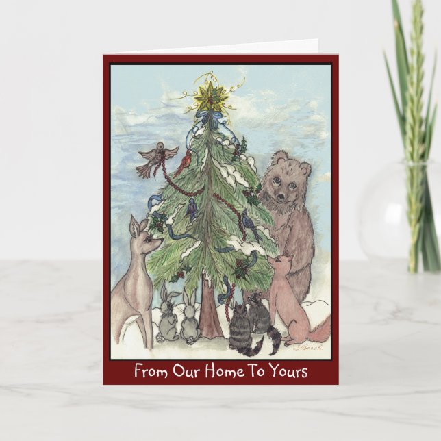 Tarjeta de amigos de Woodland (Anverso)