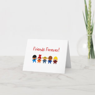 Tarjeta de Amigos para Siempre