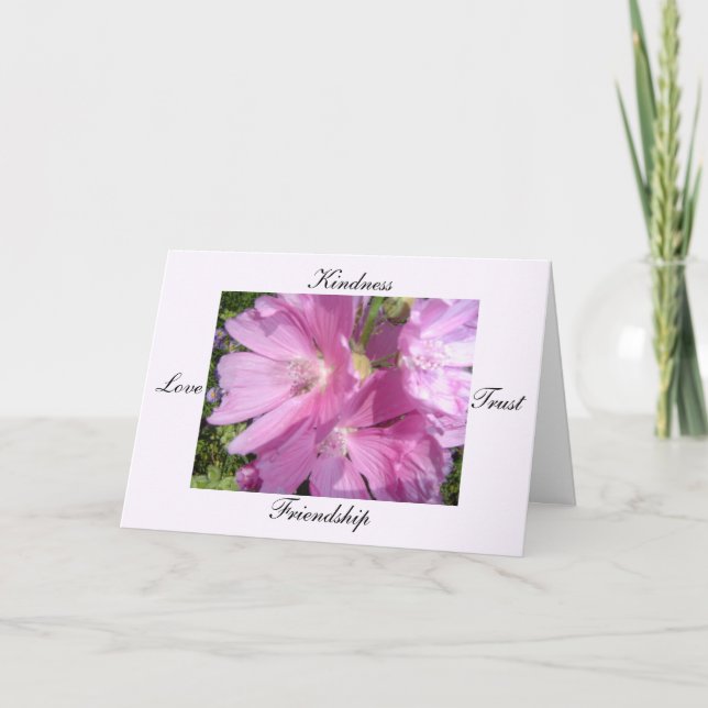 Tarjeta de amistad (Anverso)