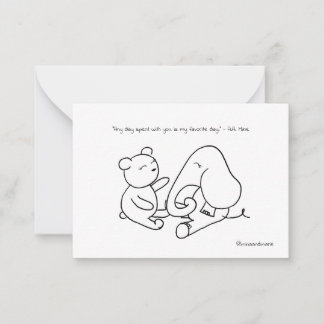 Tarjeta de amistad
