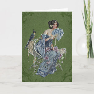 Tarjeta de amistad - Ave Lady