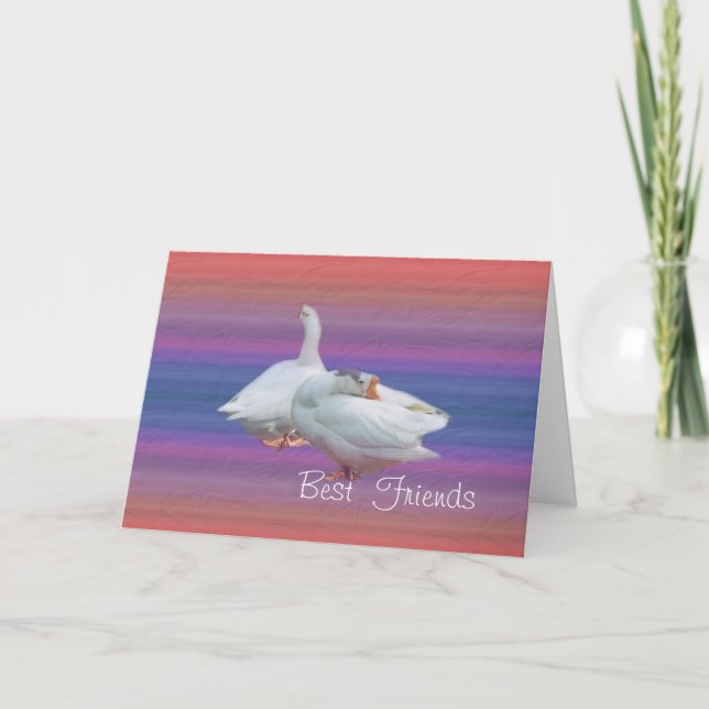 Tarjeta de amistad de los mejores amigos (Anverso)