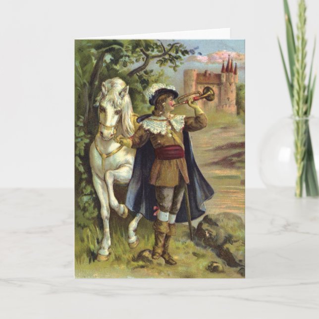Tarjeta de amistad - El mosquetero (Anverso)