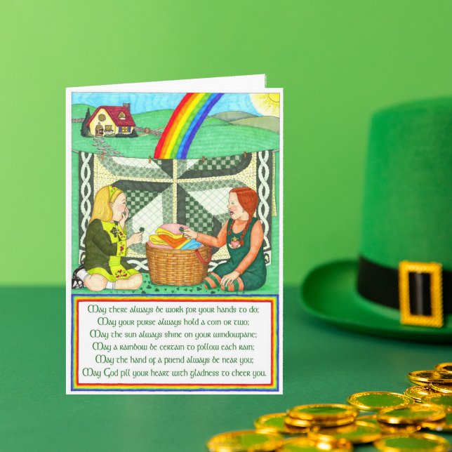 Tarjeta de amistad irlandesa Wish Friendship (Subido por el creador)
