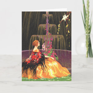 Tarjeta de amistad - La fuente