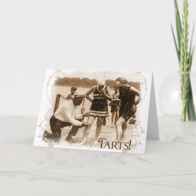 Tarjeta de amistad para bañadores (Anverso)