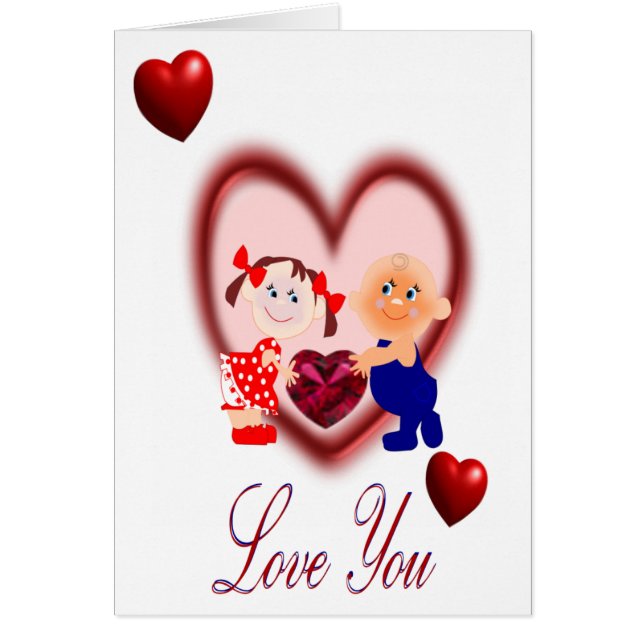 Tarjeta de amor (Frente)