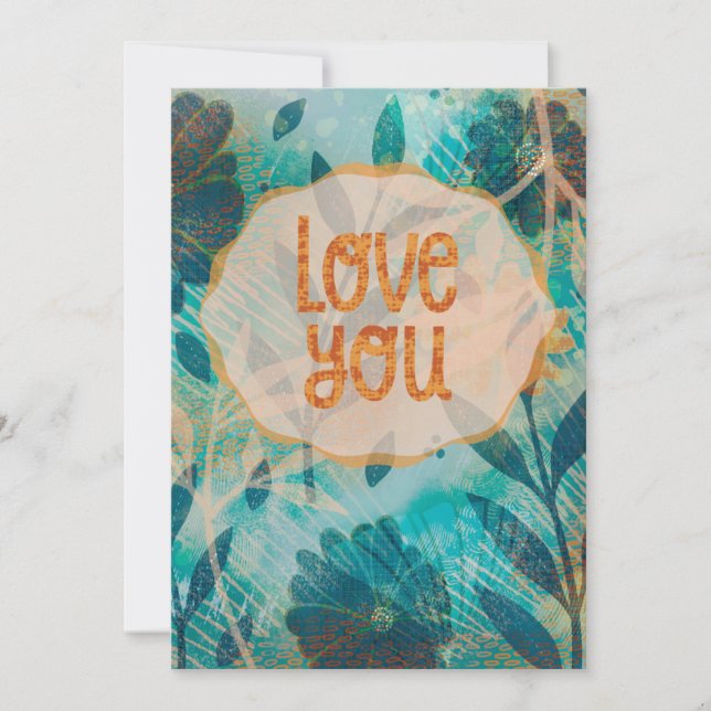 Tarjeta de amor (Anverso)