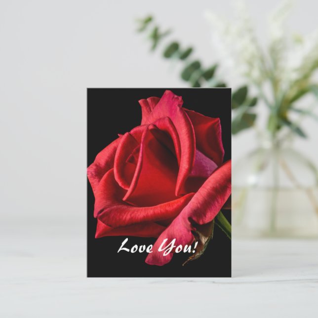 Tarjeta de amor (Anverso de pie)