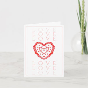 Tarjeta de AMOR