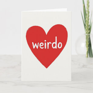 Tarjeta de amor a mi corazón extravagante