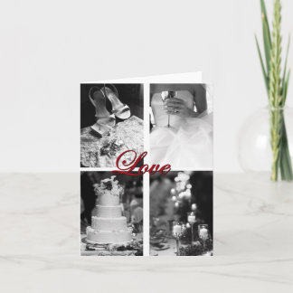 Tarjeta de amor boda