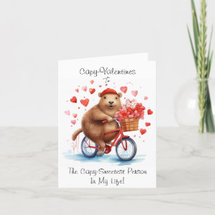 Tarjeta de amor Capybara