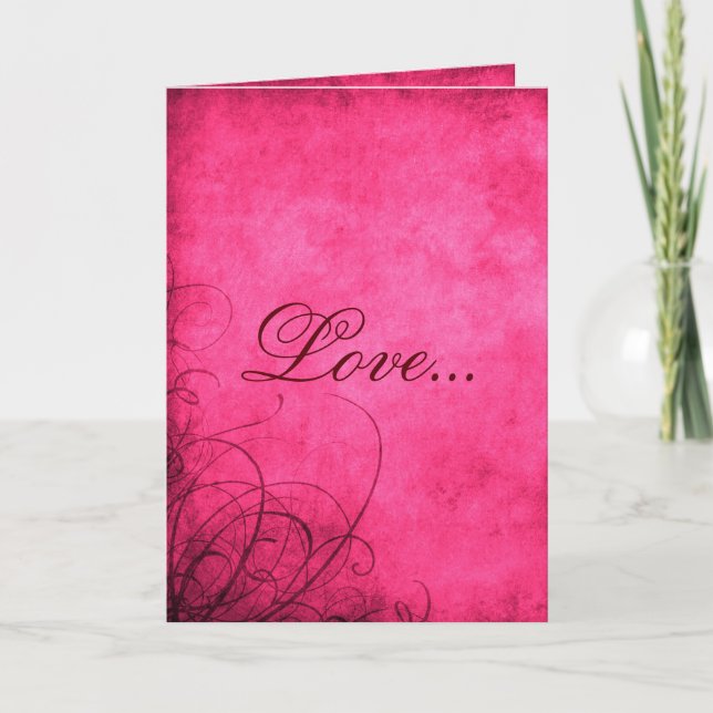 Tarjeta de amor: Colección Twilight de Amor (Anverso)