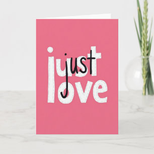 Tarjeta de amor cosida con el corazón