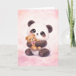 Tarjeta de Amor de Animales Kawaii