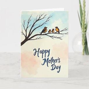 Tarjeta de Amor de Familia Encantadora