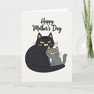 Tarjeta de amor de madre mate