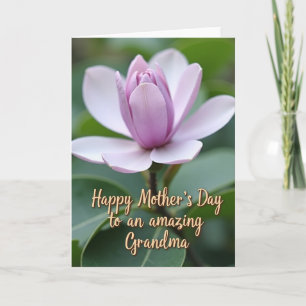 Tarjeta de amor de madres con letra florida