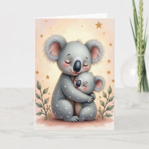 Tarjeta de Amor de Madres Estrella de Oro