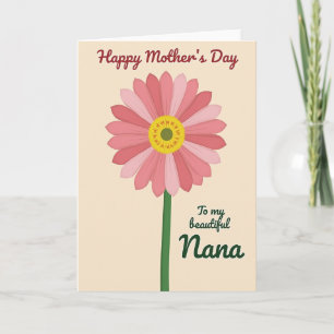 Tarjeta de Amor de Madres Rosadas