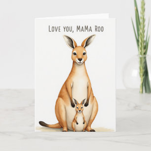 Tarjeta de amor de padres con lunares