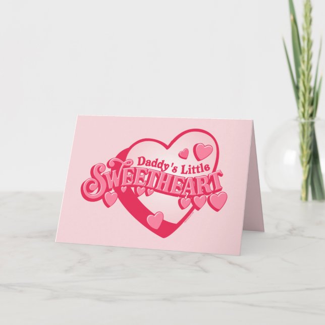 Tarjeta de amor de papá (Anverso)