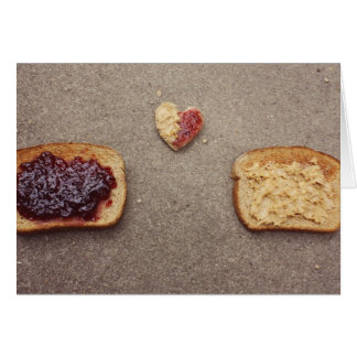 tarjeta de amor de pb&j