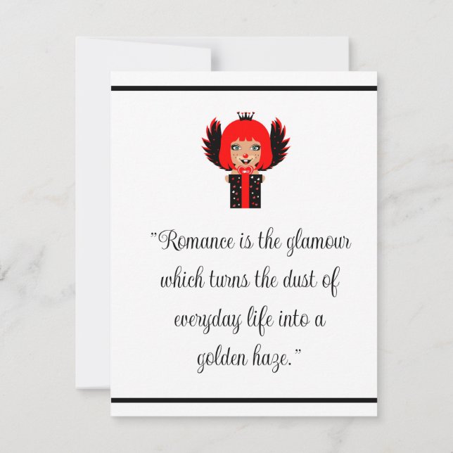 tarjeta de amor de San Valentín feliz (Reverso)