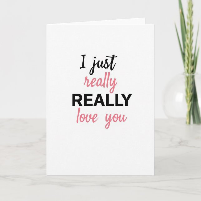Tarjeta de amor de verdad (Anverso)