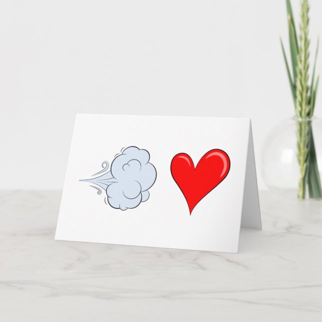 Tarjeta de amor de Whooooh (Anverso)