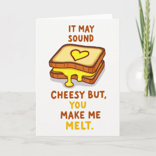 Tarjeta de amor divertida y cursi